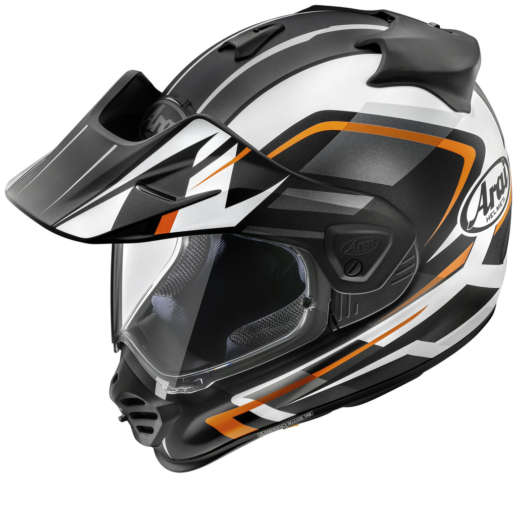 ARAI TOURX5 DISCOVERY FROST ORANGE MOTORCYCLE HELMET
