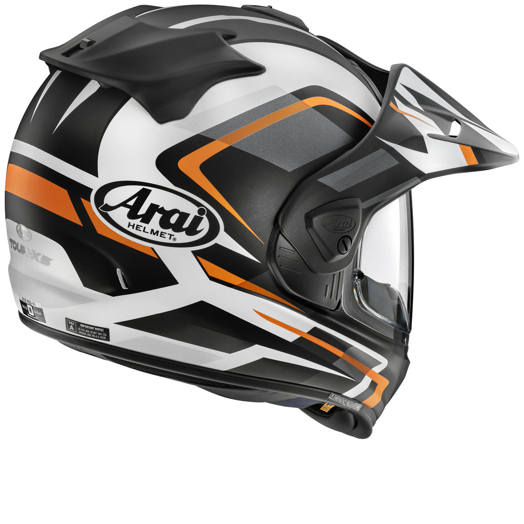 ARAI TOURX5 DISCOVERY FROST ORANGE MOTORCYCLE HELMET