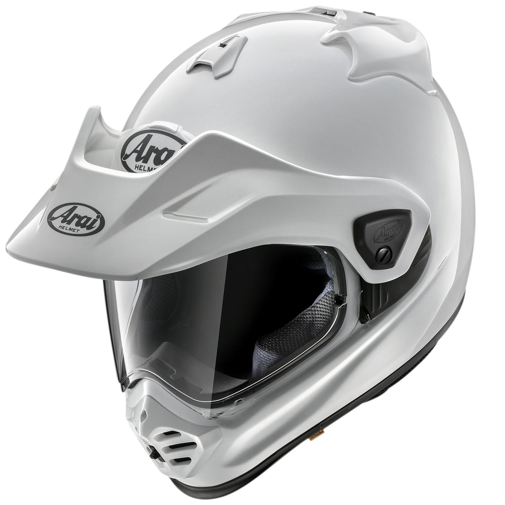ARAI TOURX5 GLOSS WHITE MOTORCYCLE HELMET