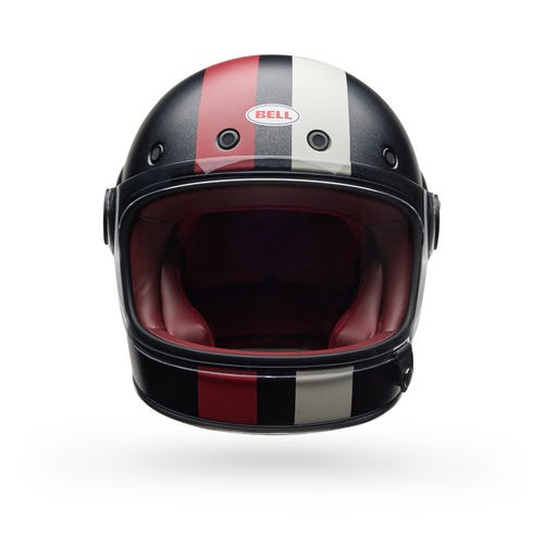 bell helmet bullitt tt SE (TT Gloss Vintage White/Ox Blood) – Durian Bikers Bell Bullitt Bell Helmet Visor