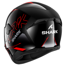 SHARK D-SKWAL 2 CADIUM BLACK/RED/BLACK HELMET