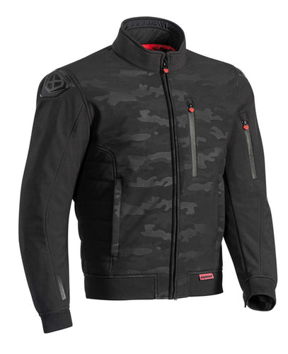 IXON SOHO TEXTILE JACKET - BLACK/CAMO (Size: LARGE) Last One