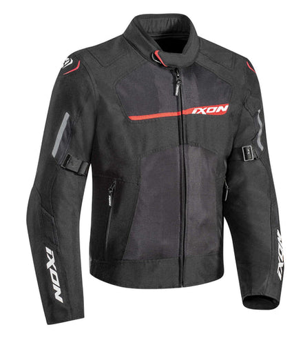IXON RAPTOR JACKET - BLACK/RED (Size: LARGE) Last One