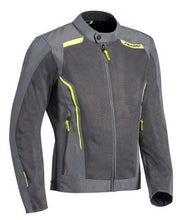 IXON COOL AIR TEXTILE JACKET - GREY/BRIGHT YELLOW