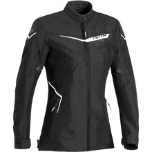 IXON SLASH WOMENS TEXTILE JACKET - BLACK/WHITE (Size: SMALL) Last One