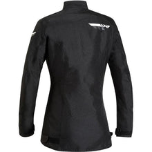 IXON SLASH WOMENS TEXTILE JACKET - BLACK/WHITE (Size: SMALL) Last One