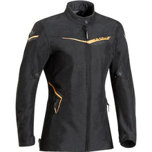 IXON SLASH C WOMENS TEXTILE QUEEN SIZE JACKET - BLACK/ORANGE (Size: XXL) Last One