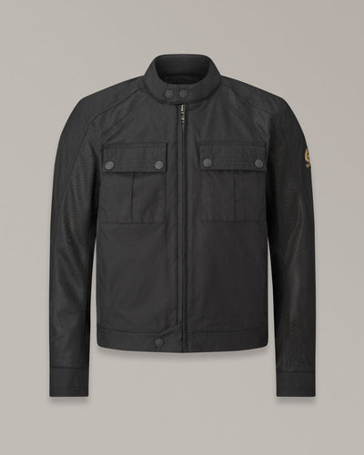 BELSTAFF TEMPLE MOTORCYCLE JACKET - BLACK