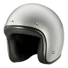 M2R 225 GLOSS SILVER HELMET