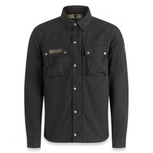 BELSTAFF MANSION MOTORCYCLE RIDING SHIRT - BLACK