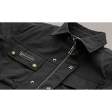 BELSTAFF MANSION MOTORCYCLE RIDING SHIRT - BLACK