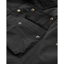 BELSTAFF MANSION MOTORCYCLE RIDING SHIRT - BLACK