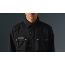 BELSTAFF MANSION MOTORCYCLE RIDING SHIRT - BLACK