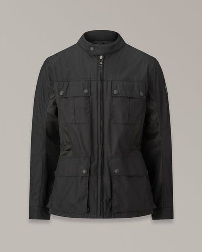 BELSTAFF AIRFLOW MOTORCYCLE JACKET - BLACK