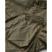 BELSTAFF WOMENS TRIALMASTER WAXED COTTON JACKET - FOREST GREEN