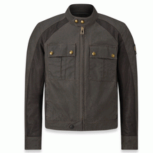 BELSTAFF TEMPLE WAXED COTTON MOTORCYCLE JACKET - MAHAGONY