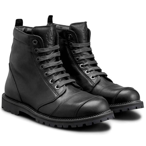 BELSTAFF RESOLVE MOTORCYCLE BOOTS - BLACK