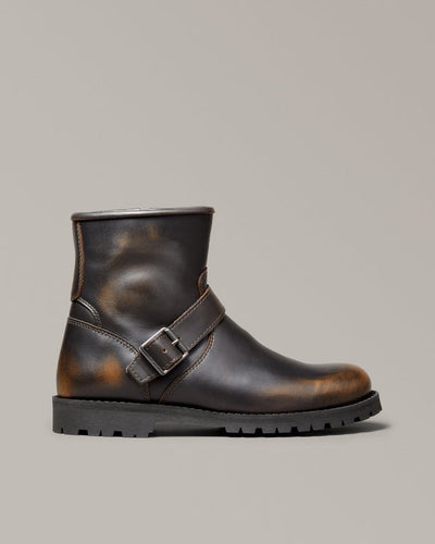 BELSTAFF TRIALMASTER MOTORCYCLE BOOTS - BROWN