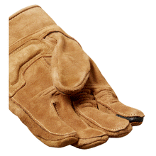 BELSTAFF MONTGOMERY LEATHER MOTORCYCLE GLOVES - SAND