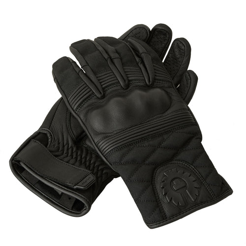 BELSTAFF HAMPSTEAD GLOVES BLACK
