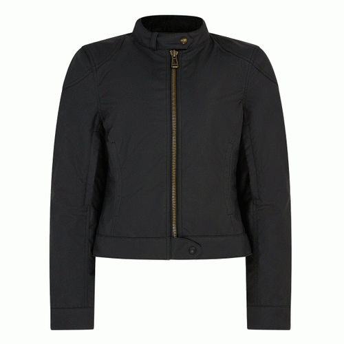 BELSTAFF BAMBURGH WOMENS MOTORCYCLE JACKET - BLACK