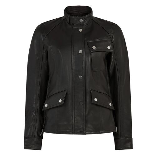 BELSTAFF PENRITH WOMENS MOTORCYCLE JACKET - BLACK