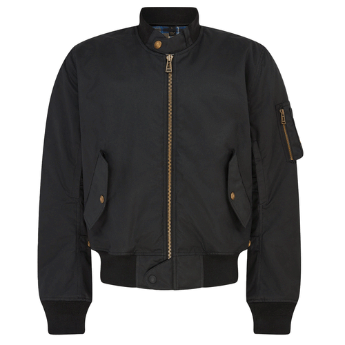 BELSTAFF BRECON MOTORCYCLE BOMBER - BLACK