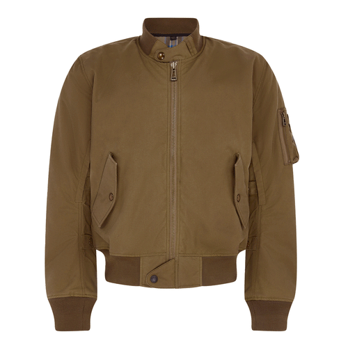 BELSTAFF BRECON MOTORCYCLE BOMBER - OLIVE GREEN