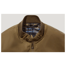 BELSTAFF BRECON MOTORCYCLE BOMBER - OLIVE GREEN