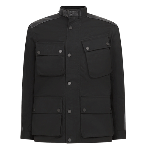BELSTAFF TRACKMASTER ULTRACORE 8OZ JACKET - BLACK