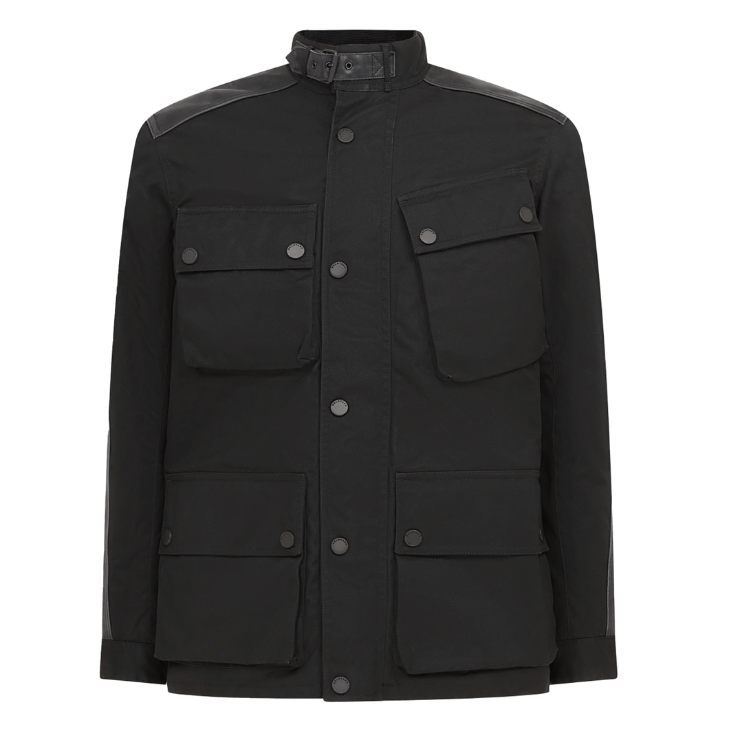 BELSTAFF TRACKMASTER ULTRACORE 8OZ JACKET - BLACK