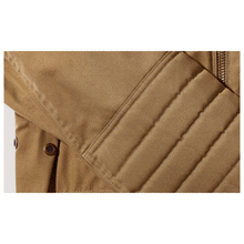 BELSTAFF ROBERTS COTTON CANVAS MOTORCYCLE JACKET - OLIVE