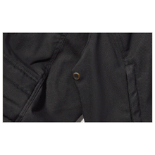 BELSTAFF ROBERTS COTTON CANVAS MOTORCYCLE JACKET - BLACK