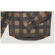 BELSTAFF MANSION MOTORCYCLE RIDING SHIRT - CHEQUERED OLIVE/BLACK