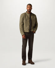 BELSTAFF HUMBER MOTORCYCLE JACKET - OLIVE