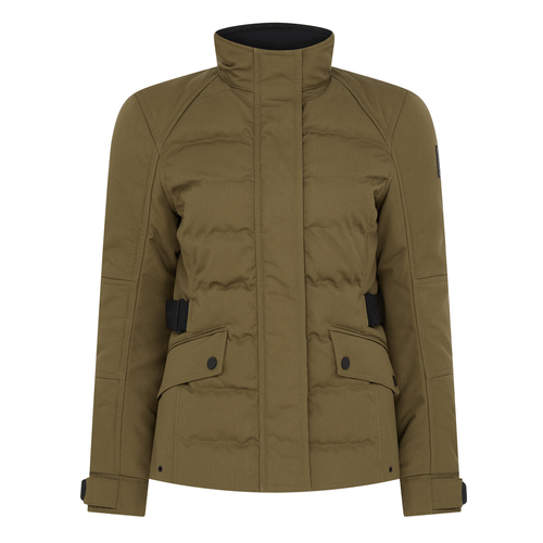 BELSTAFF CHERWELL WOMENS MOTORCYCLE JACKET - TRUE OLIVE