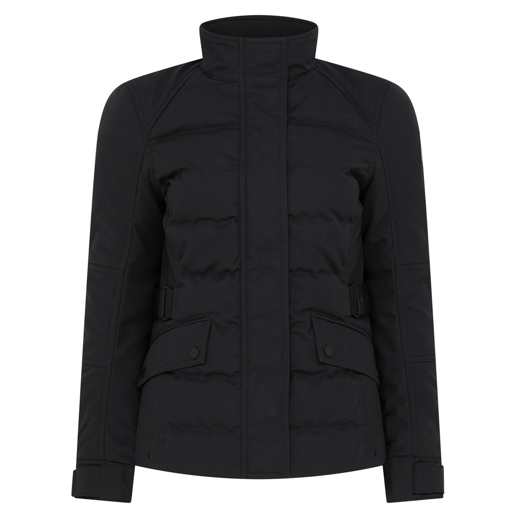 BELSTAFF CHERWELL WOMENS MOTORCYCLE JACKET - BLACK