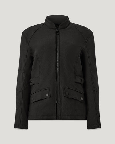 BELSTAFF TRENT WOMENS MOTORCYCLE JACKET - BLACK