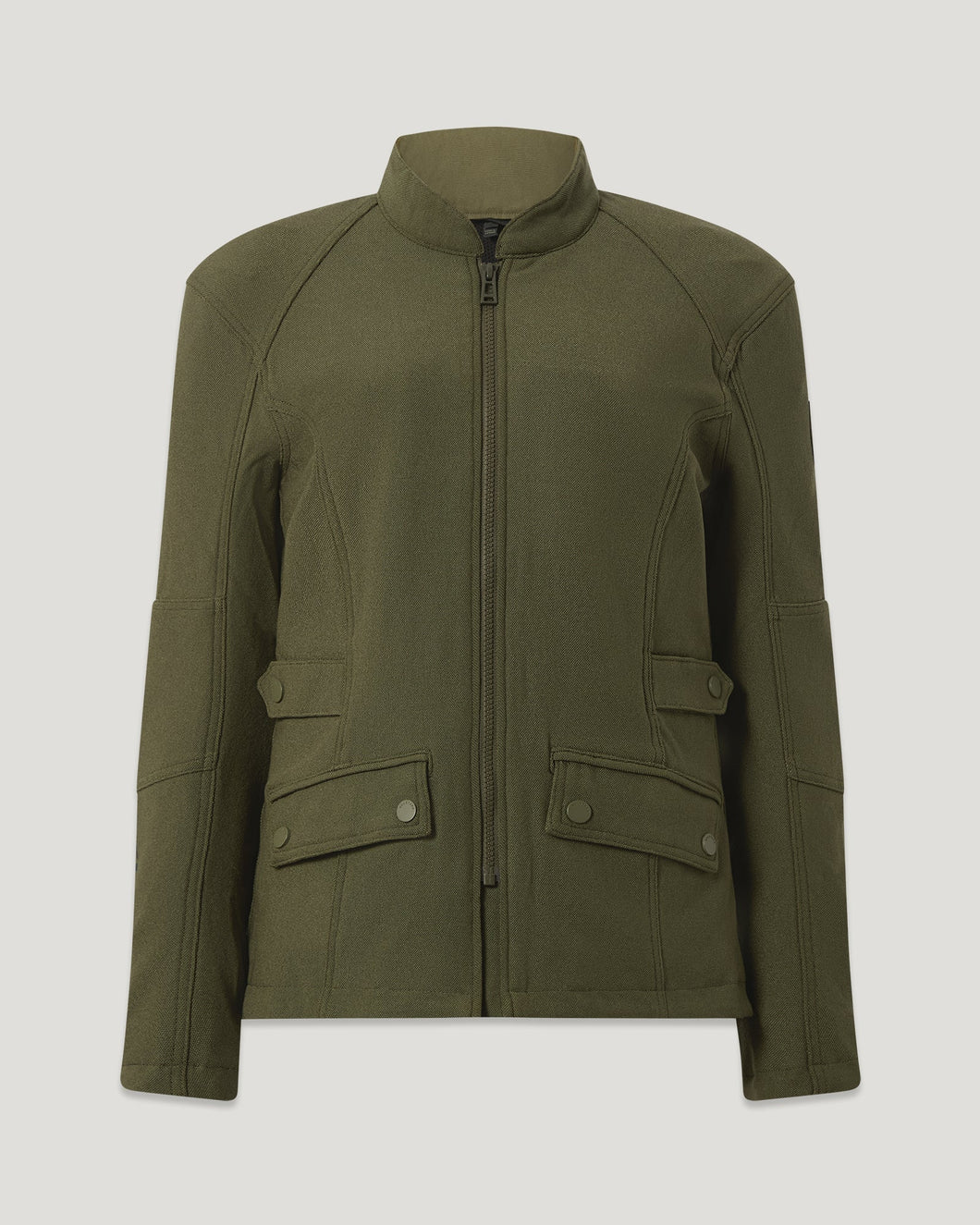 BELSTAFF TRENT WOMENS MOTORCYCLE JACKET - OLIVE