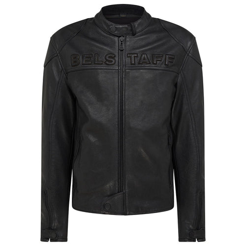 BELSTAFF STOUR LEATHER JACKET - BLACK