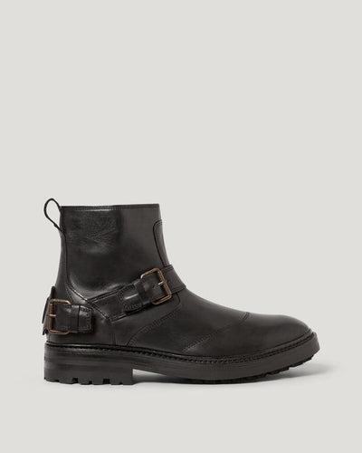 BELSTAFF TRIALMASTER MOTORCYCLE BOOTS - BLACK