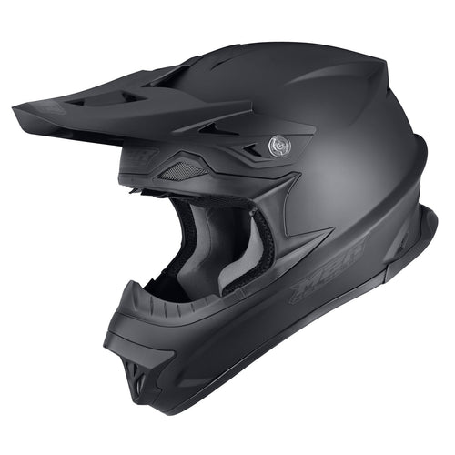 M2R EXO SEMI-FLAT MATTE BLACK HELMET