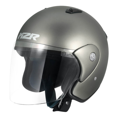 M2R 290 SEMI-FLAT TITANIUM HELMET