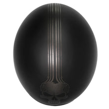 DRIRIDER BASE BONES MATT BLACK HELMET W/NO STUDS