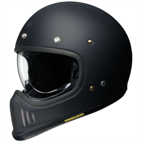SHOEI EX-ZERO MATTE BLACK HELMET