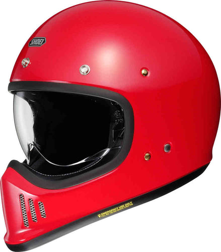 SHOEI EX-ZERO SHINE RED HELMET
