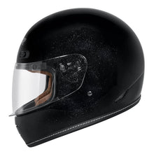 M2R BOLSTER METALLIC BLACK HELMET