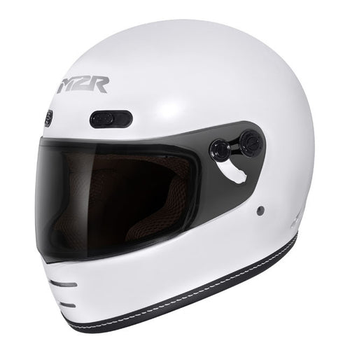 M2R BOLSTER SEMI-FLAT OFF WHITE HELMET