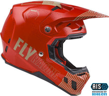 FLY RACING FORMULA CC RED KHAKI MOTOCROSS HELMET (Size: XL)