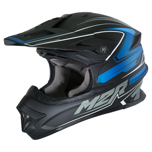 M2R EXO RUSH PC-2F MATTE BLUE HELMET